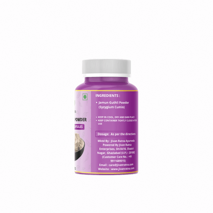 Jamun Guthli Powder Capsules